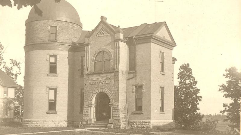 Underwood Observatory exterior