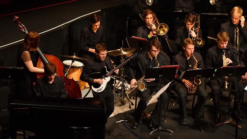 Jazz ensemble performs at Kaleidoscope 2017