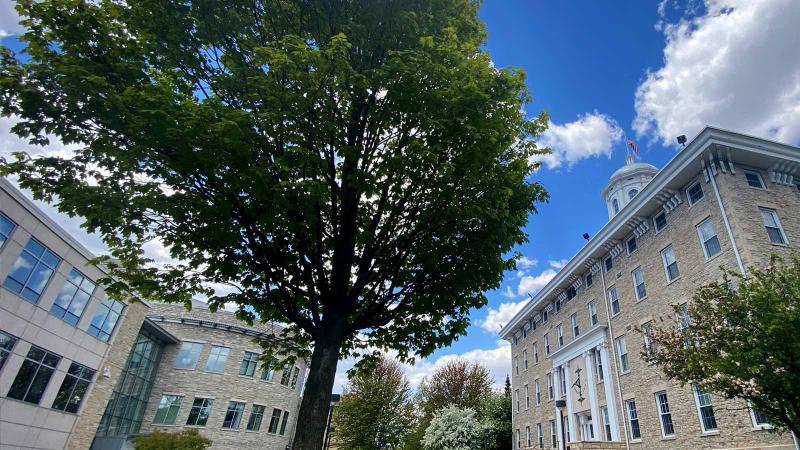 Steitz and Main Hall exteriors