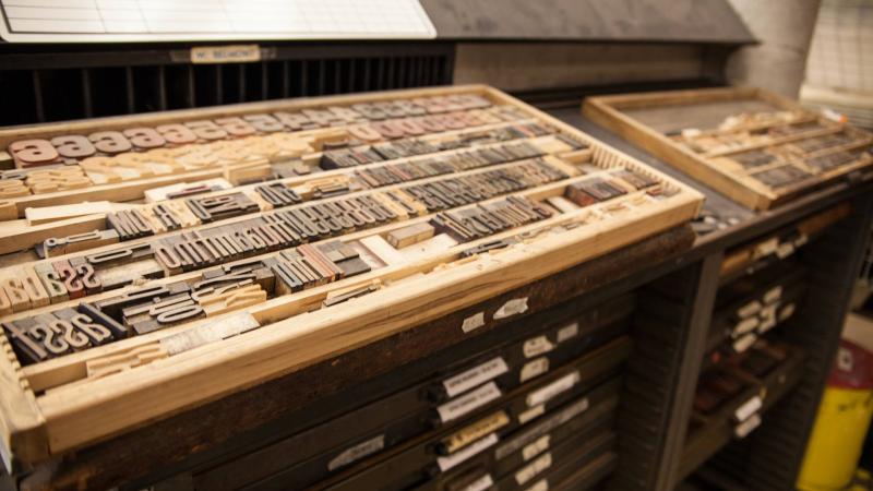 Printing block letters