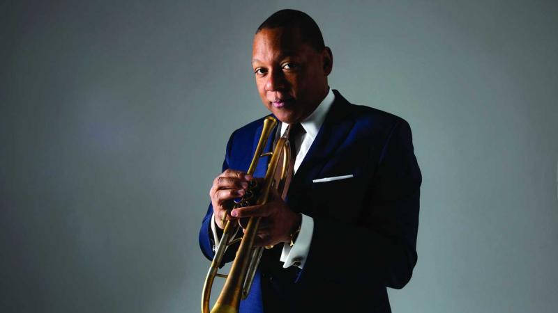 Portrait of Wynton Marsalis