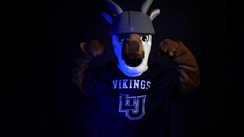 Lawrence Antelope Viking Mascot