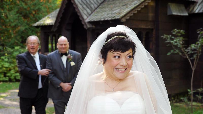 Björklunden Chapel Wedding front