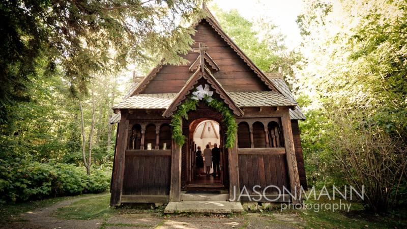 Björklunden Chapel front