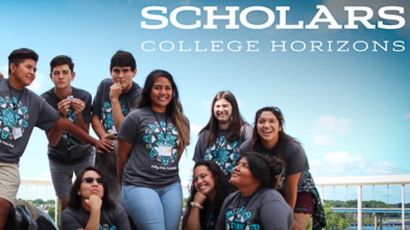 Native American youth from College Horizons Scholars summer program