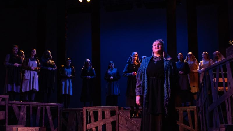 Lawrence students perform in the opera, "Suor Angelica," in 2022. 