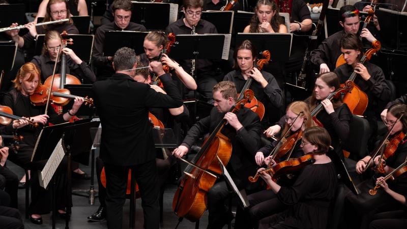 Students perform during Kaleidoscope 2024 at the Fox Cities Performing Arts Center.