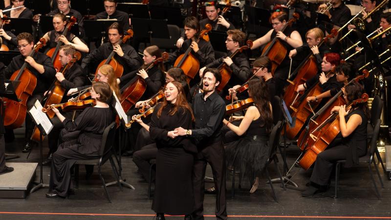 Students perform during Kaleidoscope 2024 at the Fox Cities Performing Arts Center.