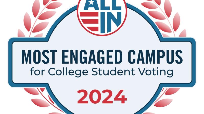 Logo for Most Engaged Campus 2024