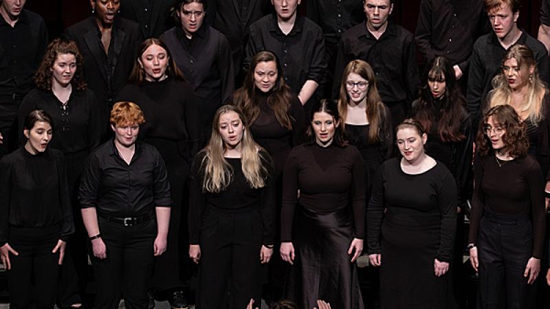 Lawrence Choir performing at Kaleidoscope 2024