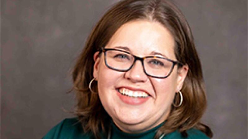 Becky Frank library director profile