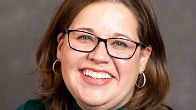 Becky Frank library director profile