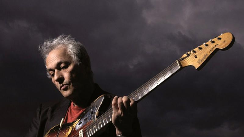 Marc Ripot playing electric guitar