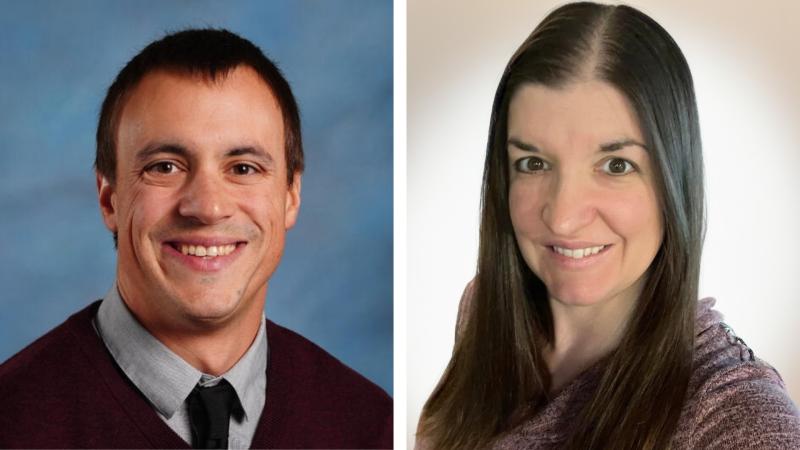 Andrew Del Ponte and Pamela Barnhill '07