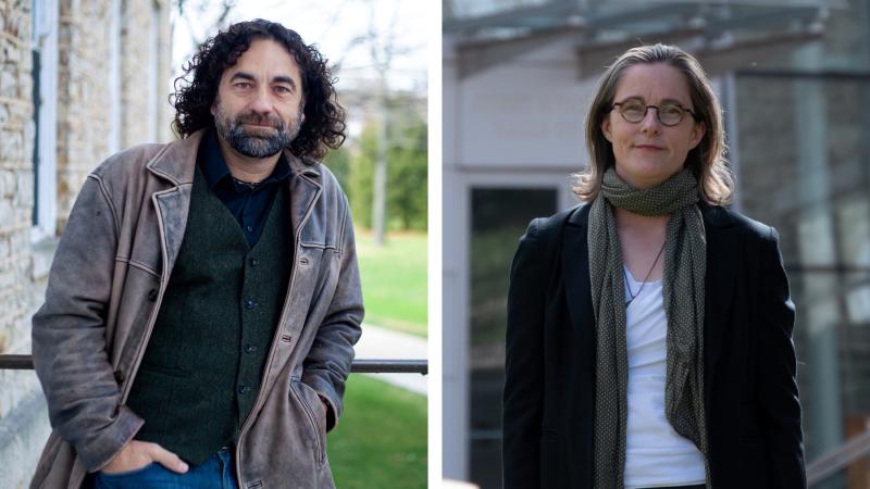 Headshots of Jake Frederick and Jodi Sedlock