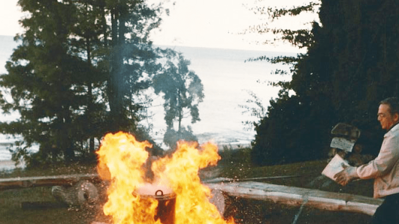 Light! More lighter fluid! Joe stokes the flames of self-discovery.