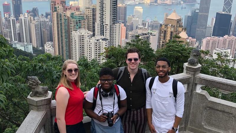 students in China