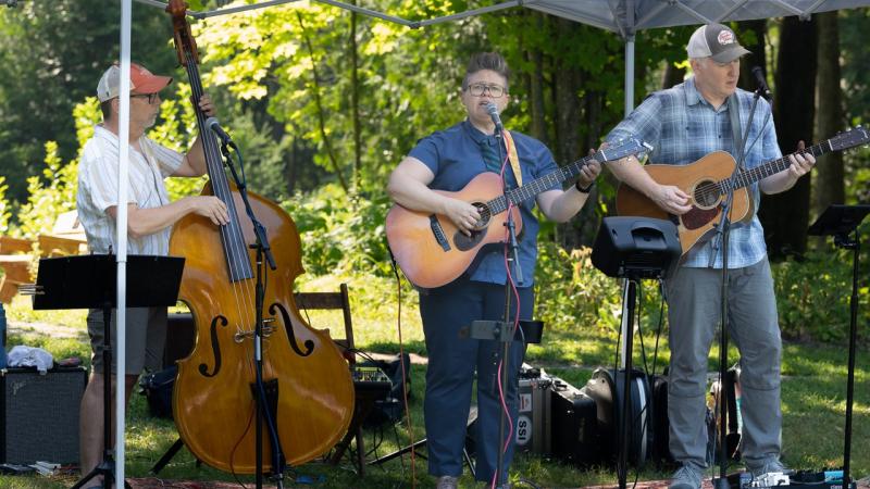  beloved Door County folk trio of Katie Dahl, Eric Lewis, and Rich Higdon