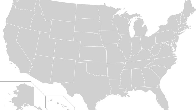map of US
