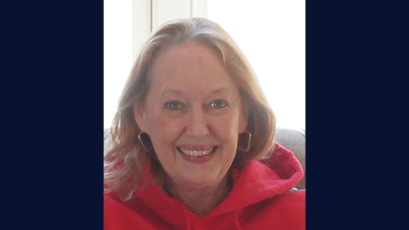 A person smiling at the camera