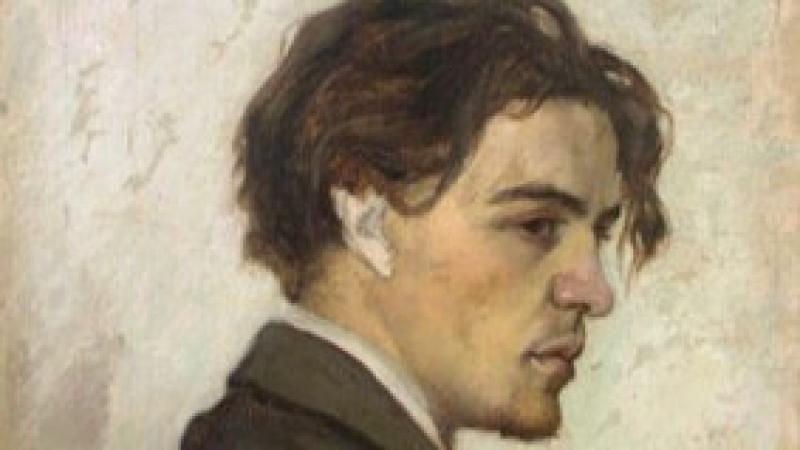 Painting of Anton Chekhov portrayed by Nikolay Chekhov