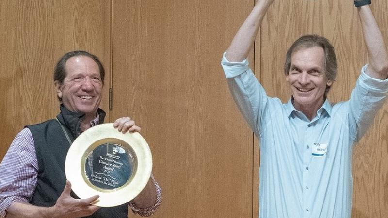 Doc Heidi and Jeff Herbst receive the 2023 Winifred Boynton Creative Spirit Award