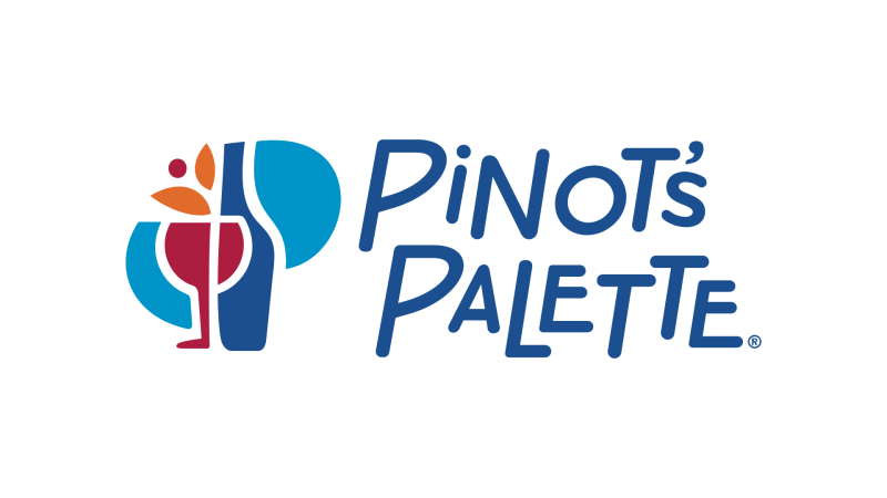 logo that reads Pinot's Palette