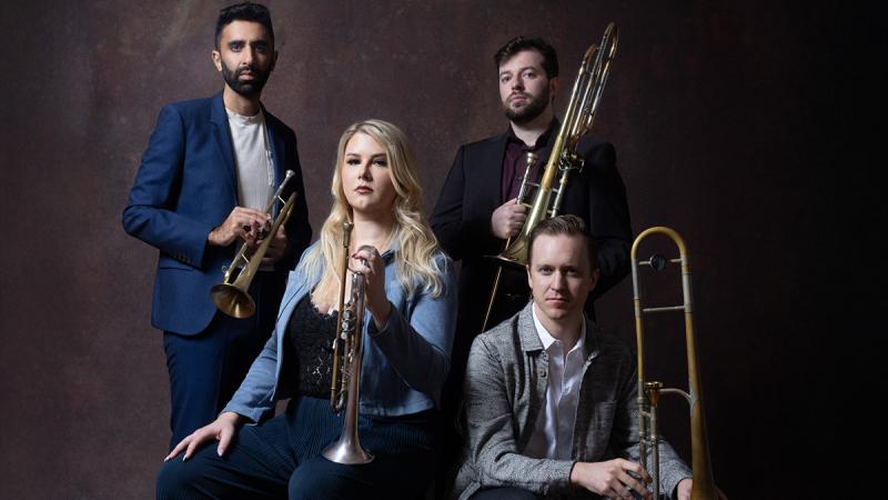 Profile image of trumpet-trombone quartet The Westerlies.