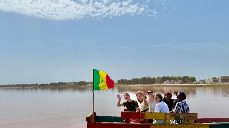 Students at Lac Rose