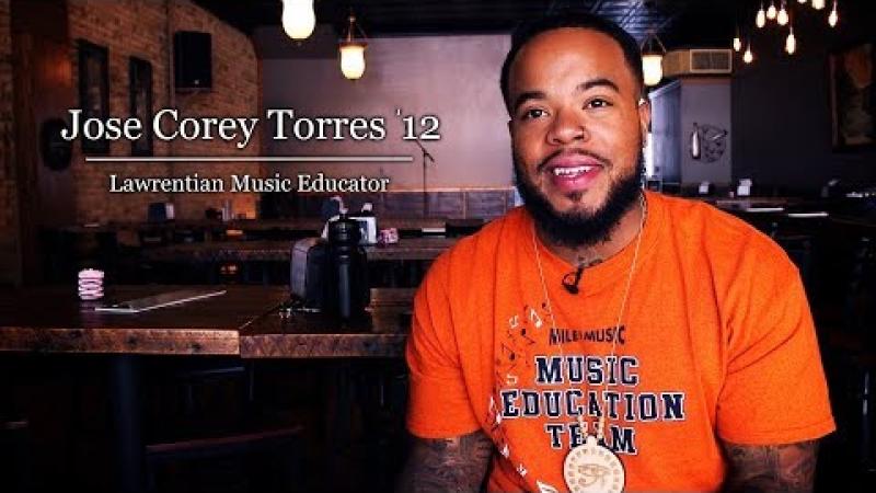 Preview image for the video "Lawrence Music-Maker: Jose Corey Torres '12".