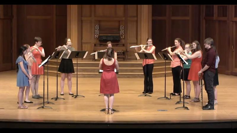 Preview image for the video "Fractured Focus (Ilan Blanck ’17) - Lawrence University Flute Ensemble".