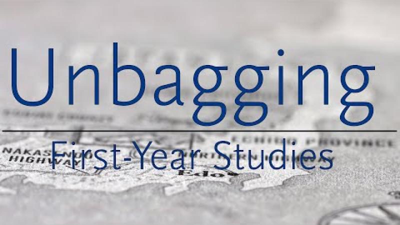 Preview image for the video "Unbagging First-Year Studies".