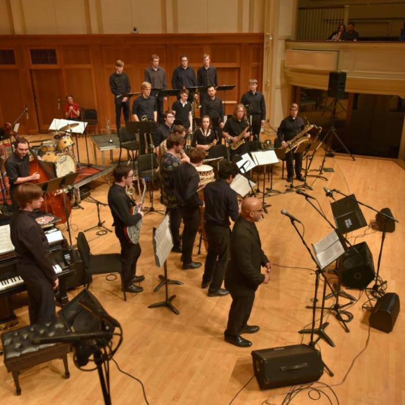 The Lawrence University Jazz Band at the Conservatory