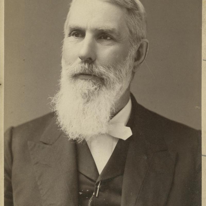 George McKendree Steele, third president of Lawrence University, 1865-1879