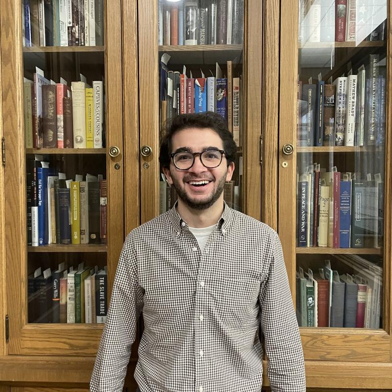 Librarian Joshua Altshuler