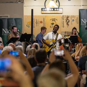 LCMF Students collaborate with Mile of Music Performers