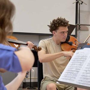 LCMF students practice