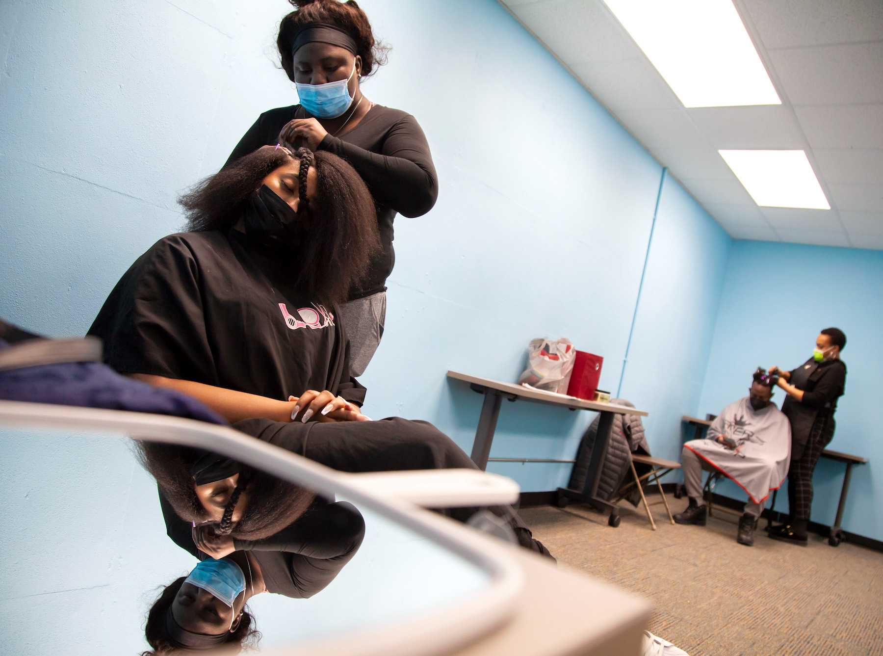 Hair Care Initiative at Lawrence builds important community connections