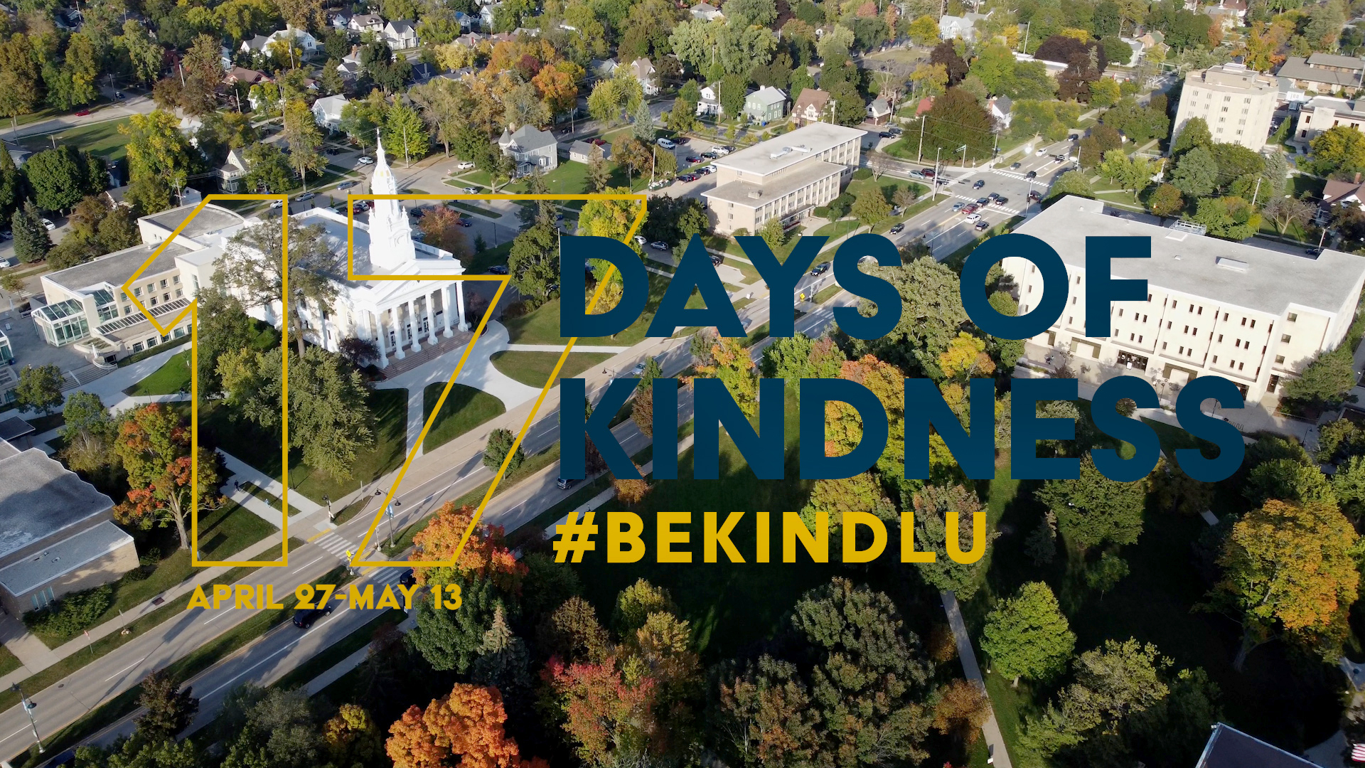 17 Days of Kindness campaign to lead into May 13 presidential inauguration