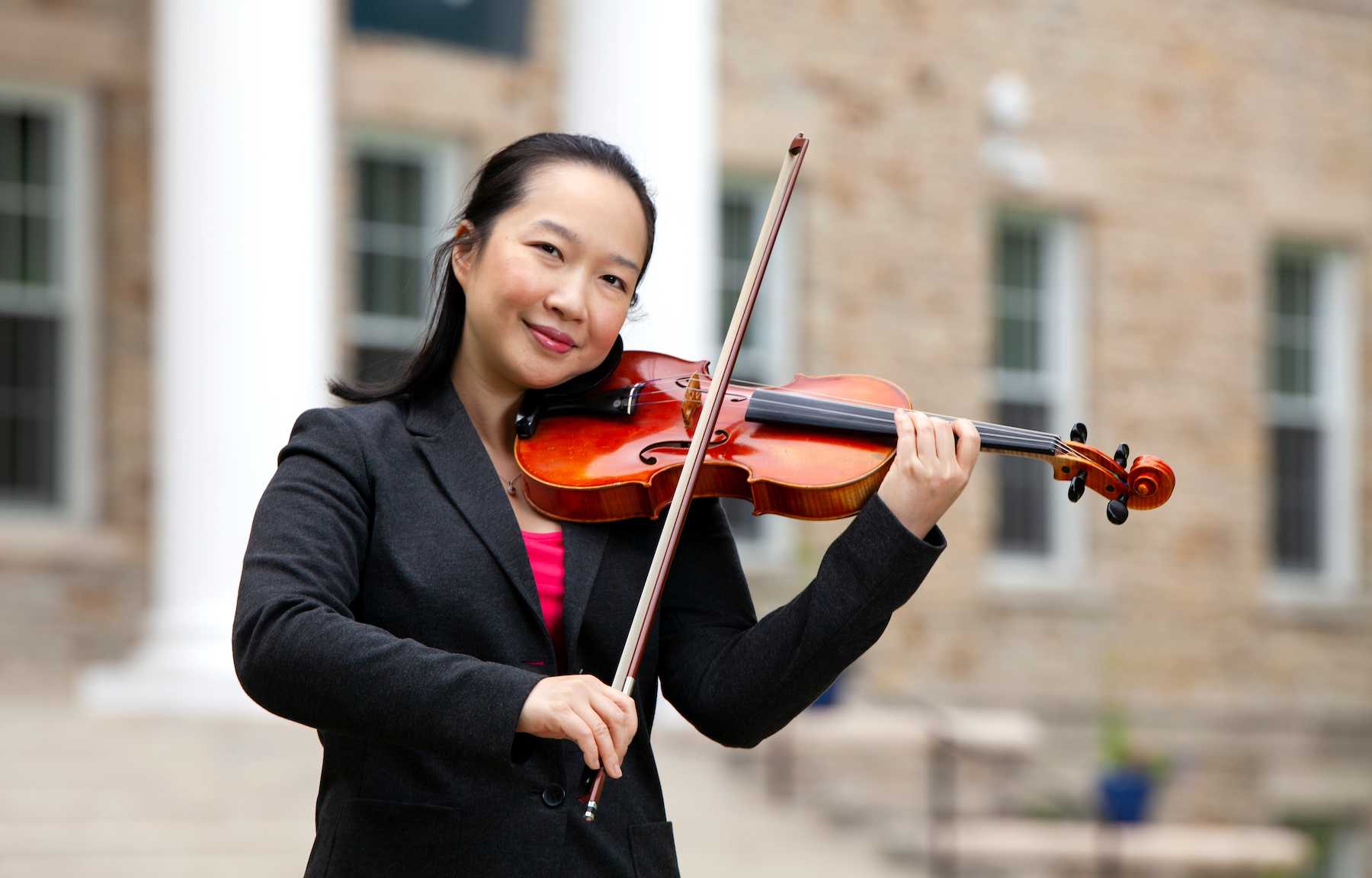 On Main Hall Green With … Wen-Lei Gu: Blend of teaching, performance for violin virtuoso