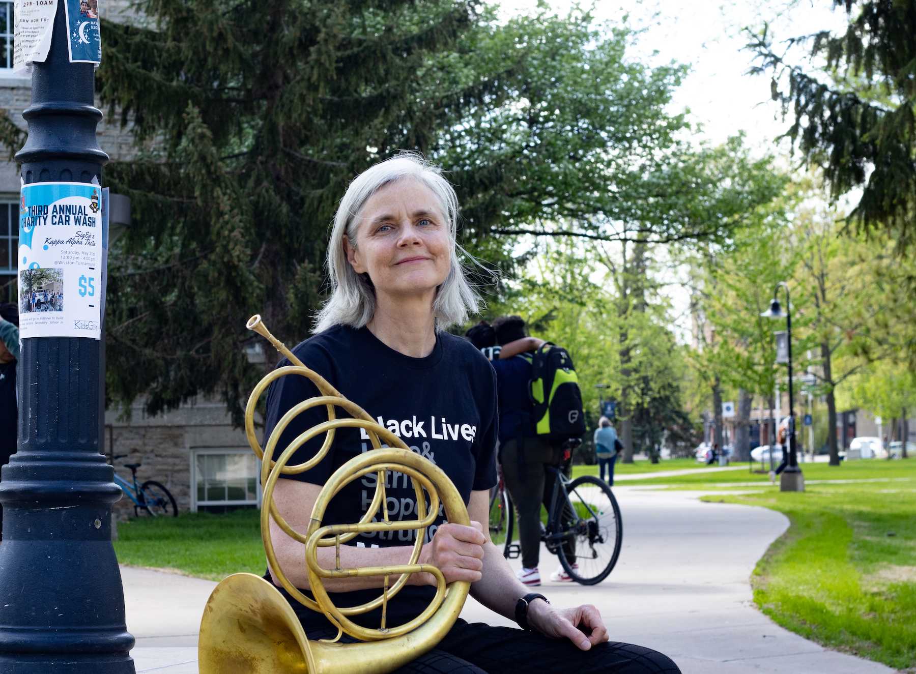 On Main Hall Green With … Ann Ellsworth: Music for a better world