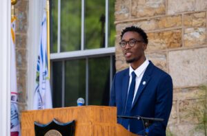 Davis relishes challenges, successes that come with being a student leader