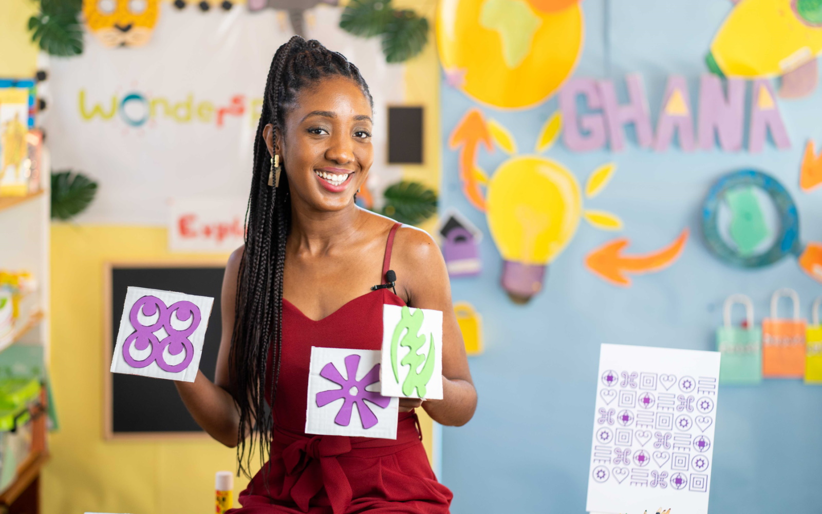 Natalie Fordwor brings interdisciplinary lessons to kids’ TV show in Ghana