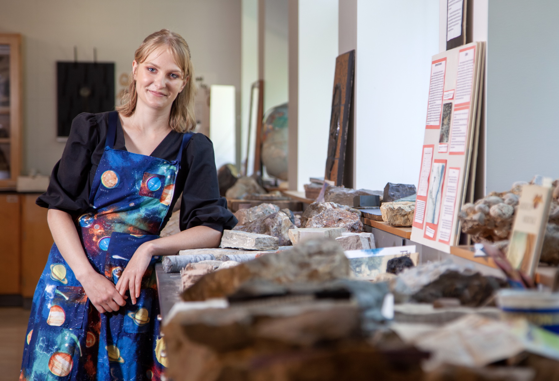 Space grant scholarship helps Sydney Closson follow her passion in geosciences