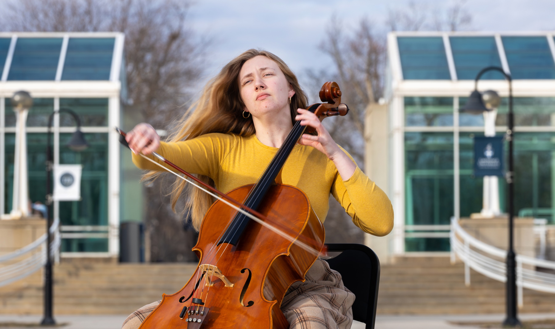 Finding harmony: Lawrence’s Annika Schmidt follows her passion for cello and linguistics