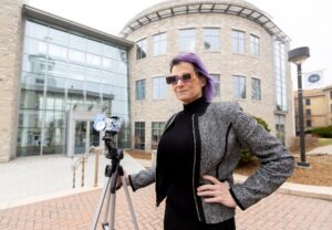Physics professor Megan Pickett, heading for path of totality, is fired up for April 8 total solar eclipse