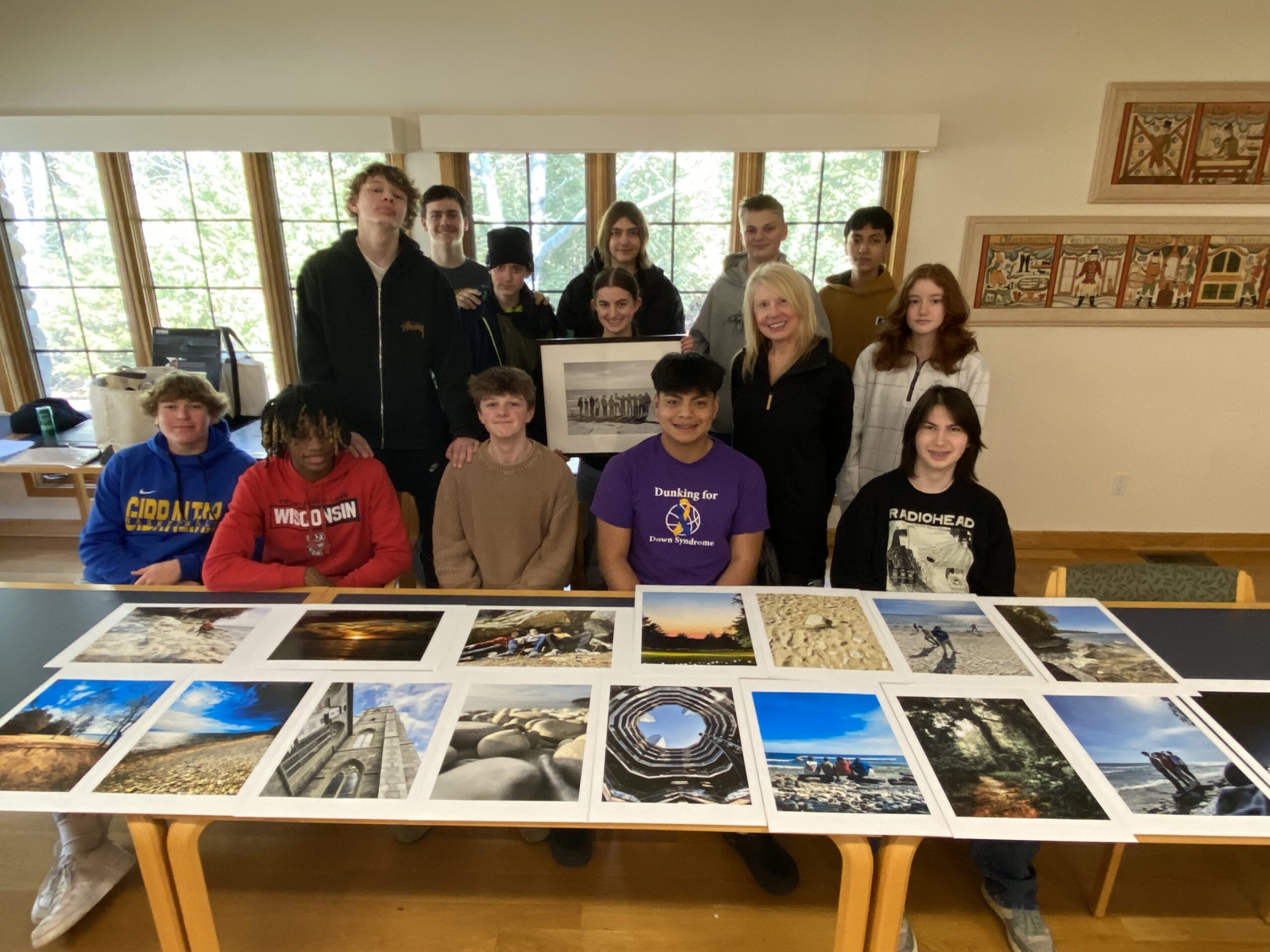 Gibraltar Students Explore Photography at Björklunden