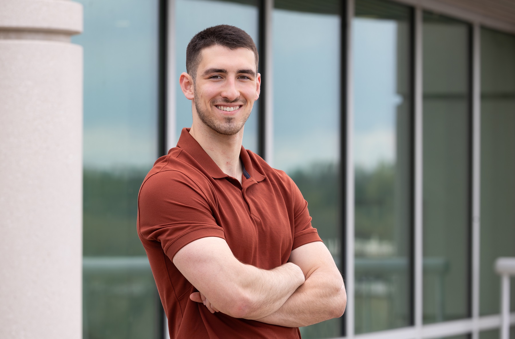Inspired by parents, senior Adnan Sarancic pursues paralegal career with focus on helping others