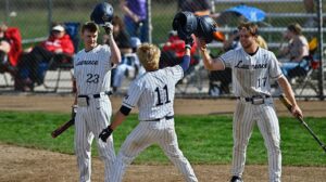 Hot-hitting outfield trio leads Vikings as Lawrence hosts Midwest Conference Tournament