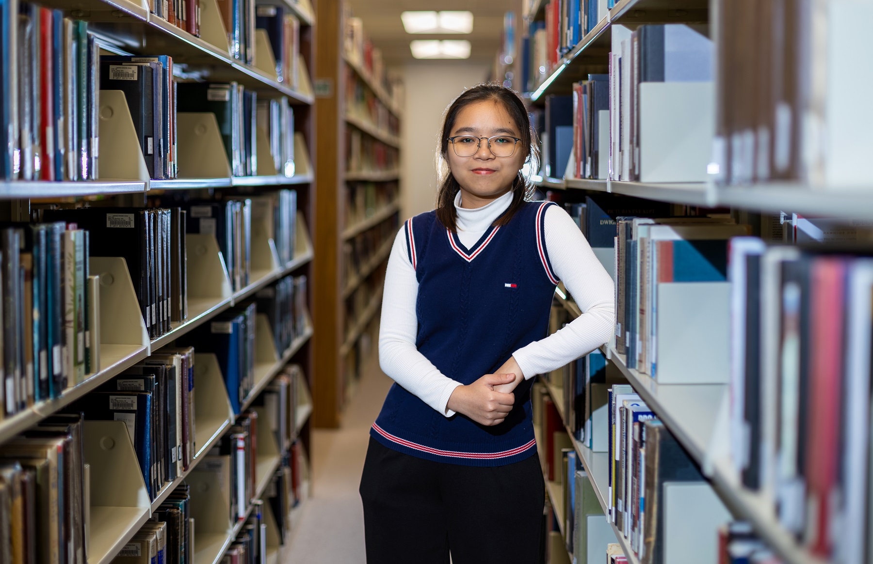 Sophomore Cao Le’s interests in international relations will take her to Switzerland this summer